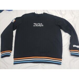 NYON x Knicks NBA New York or Nowhere Black Sweatshirt Mens Size Small/Medium